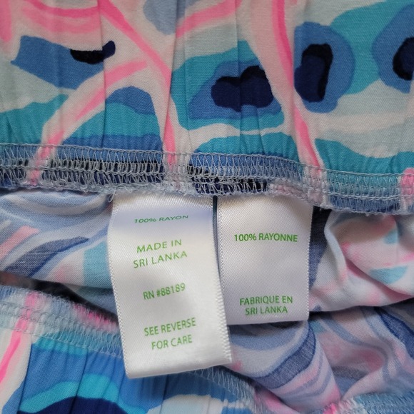 Lilly Pulitzer Bal Harbour Palazzo Pants Size XS Vacation Nautical Wear - Picture 6 of 8